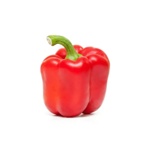 Poivron rouge rond
